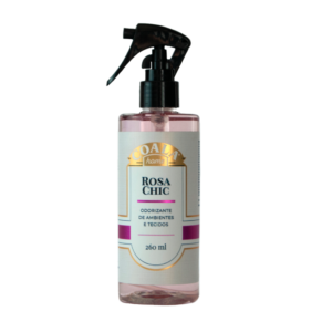 Odorizante de Ambientes e Tecidos Home - Rosa Chic - 260ml