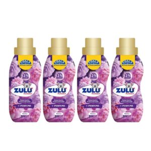 Kit 4 Amaciantes de Roupas Concentrado Zulu Perfumes - Místico 500ml